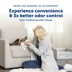 ScoopFree® Clumping Self-Cleaning Litter Box