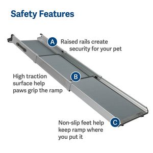 Happy Ride® Compact Telescoping Dog Ramp