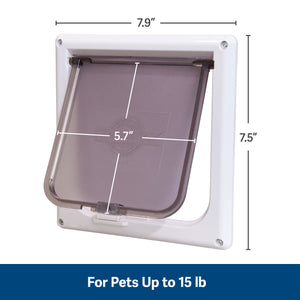 Interior 2-Way Locking Cat Door