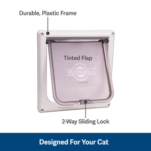 Interior 2-Way Locking Cat Door